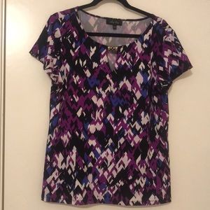 Cute multi color top